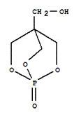 Molecular Structure of 5301-78-0 (2,6,7-Trioxa-1-phosphabicyclo[2.2.2]octane-4-methanol,1-oxide)